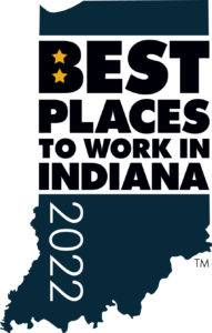 logo for the 2022 Best Places to Work in Indiana award