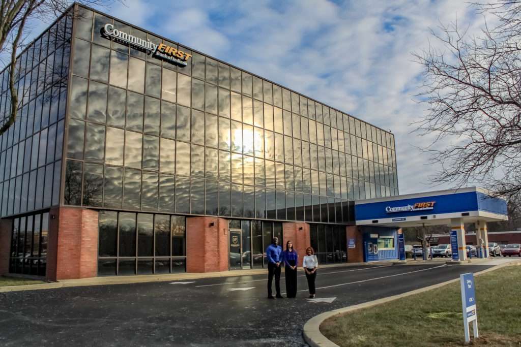 Community First Bank of Indiana's Meridian North Banking Center in Indianapolis opening February 1, 2022