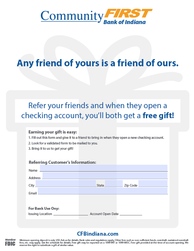 image of Tell a Friend form