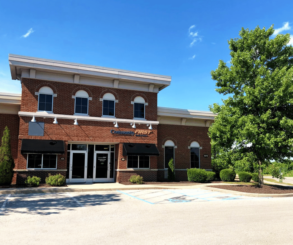 Image of Community First Bank of Indiana's Loan Production Office in Noblesville