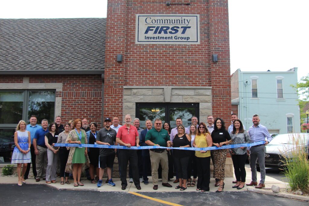 Ribbon cutting at new Community First Investment Group office in downtown Kokomo
