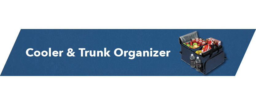 Current gifts offered with new checking accounts: Trunk Organizer